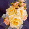 Three Rose and Carnation Corsage