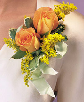 Two Rose Corsage